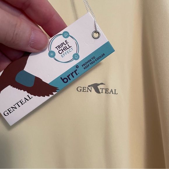 Genteal men’s brrr triple chill effect athletic performance tee t-shirt Size 3XL - Picture 3 of 6